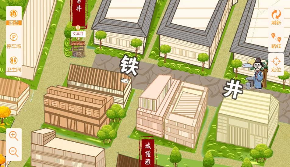 宜州智慧景区：手绘地图与语音导览的完美融合